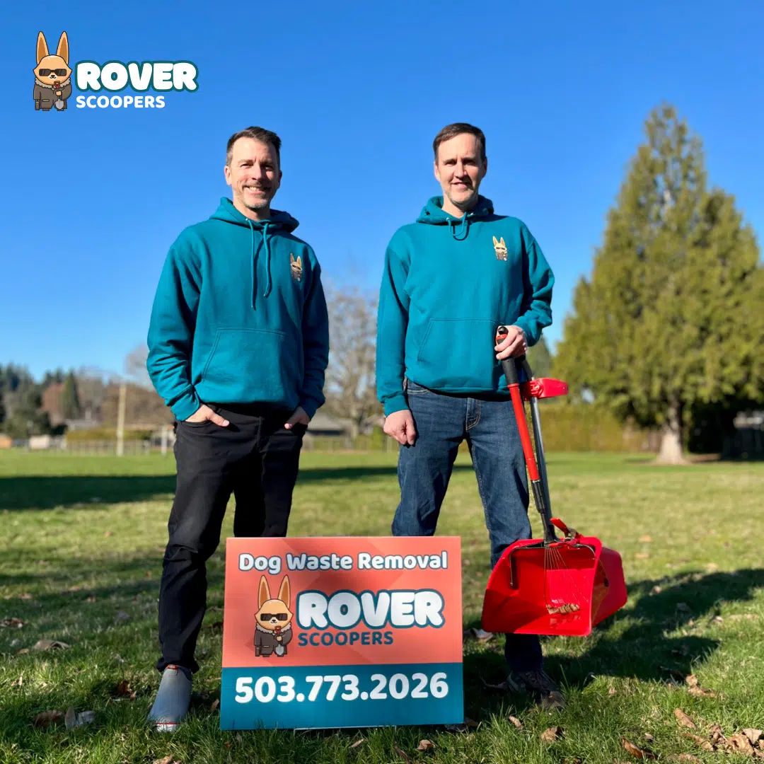 Rover Scoopers owners Dave and Chris in Portland, Oregon