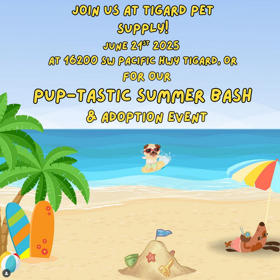 tigard pet supply adoption event